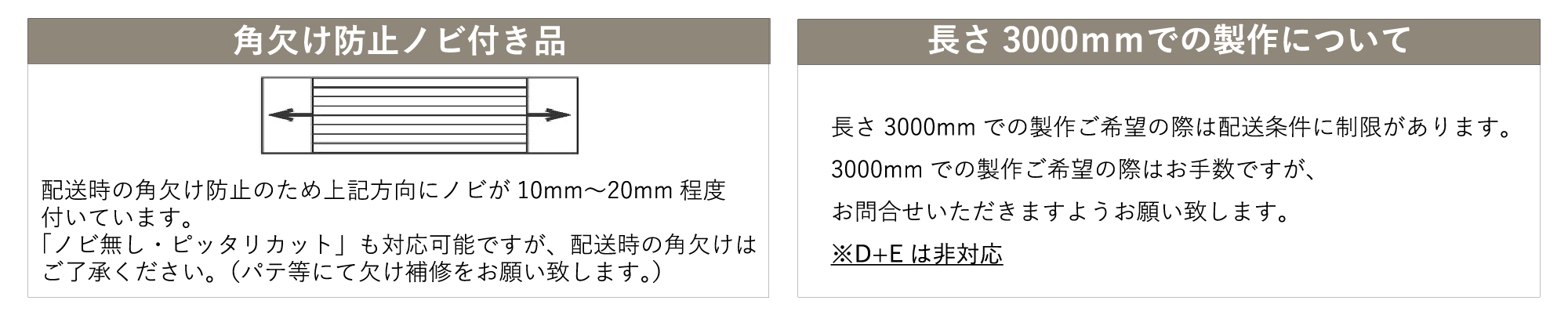 ご確認事項