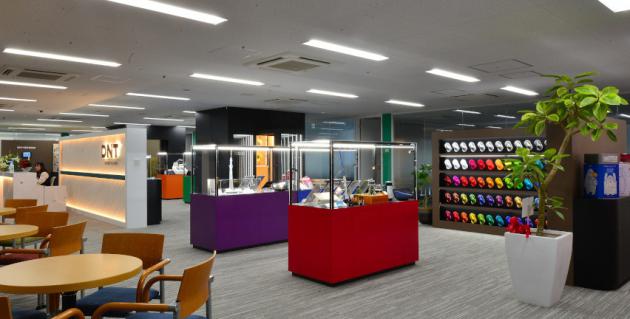 【Yウェーブ2400】大日本塗料株式会社本社受付 2
